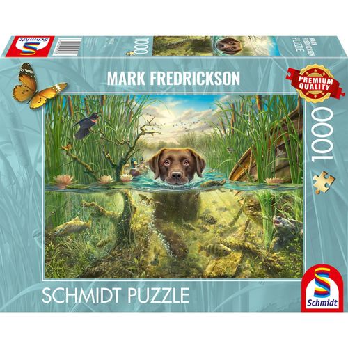 4001504585723 - Mark Fredrickson Hundeliebe - brauner Labrador im kühlen Nass Puzzle 4001504585723 - Mark Fredrickson Hundeliebe - brauner Labrador im kühlen Nass Puzzle