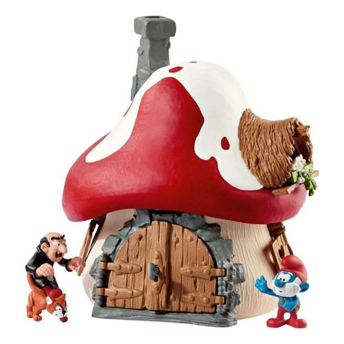 4059433574158 - Die Schlümpfe Schlumpf Haus mit 2 Figuren Spielgebäude 4059433574158 - Die Schlümpfe Schlumpf Haus mit 2 Figuren Spielgebäude