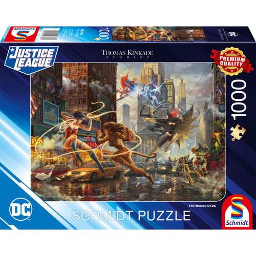 4001504587895 - Thomas Kinkade Studios DC Justice League - The Women of DC Puzzle 4001504587895 - Thomas Kinkade Studios DC Justice League - The Women of DC Puzzle