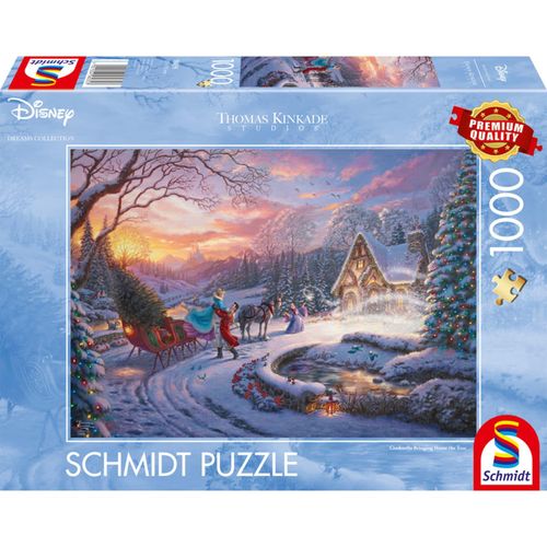 4001504580353 - Thomas Kinkade Studios Disney Dreams Collection - Cinderella Bringing Home the Tree Puzzle 4001504580353 - Thomas Kinkade Studios Disney Dreams Collection - Cinderella Bringing Home the Tree Puzzle