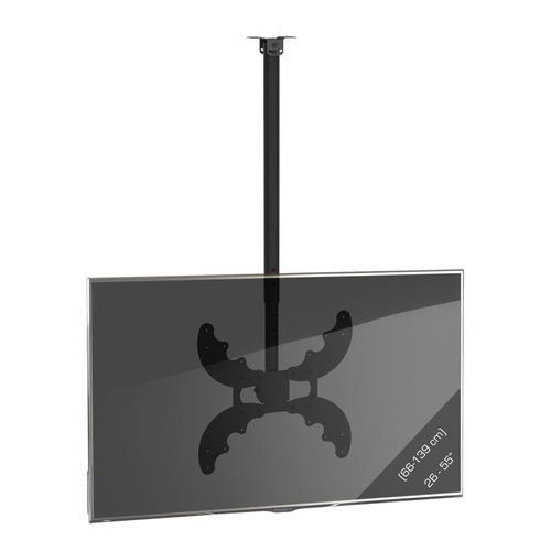 4051814368011 - Universal TV Deckenhalterung für 26-55 Zoll bis 40 kg bis VESA bis 400x400 höhverstelbar 52-70 cm TV Halterung 360 Grad schwenkbar drehbar und 15 Grad neigbar Fernseher Halter - B-DX 400 4051814368011 - Universal TV Deckenhalterung für 26-55 Zoll bis 40 kg bis VESA bis 400x400 höhverstelbar 52-70 cm TV Halterung 360 Grad schwenkbar drehbar und 15 Grad neigbar Fernseher Halter - B-DX 400