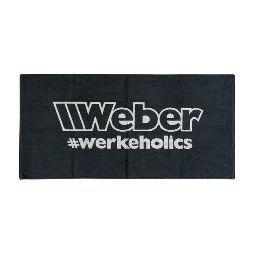 4260666070663 - #Werkeholics Handtuch 70x140cm schwarz 4260666070663 - #Werkeholics Handtuch 70x140cm schwarz