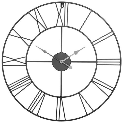 9010585485834 - Wanduhr Schwarz Metall RoHS CE EN 14786 Dekoration Uhren Wanduhren 9010585485834 - Wanduhr Schwarz Metall RoHS CE EN 14786 Dekoration Uhren Wanduhren