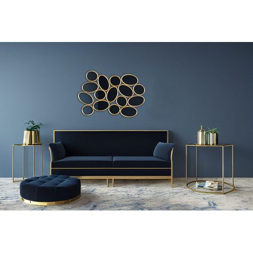 4251820313382 - Spiegel MIRRORS AND MORE Maddy Gr B H 90cm x 61cm glänzend goldfarben (goldfarbig) Horizontal und vertikal montierbar