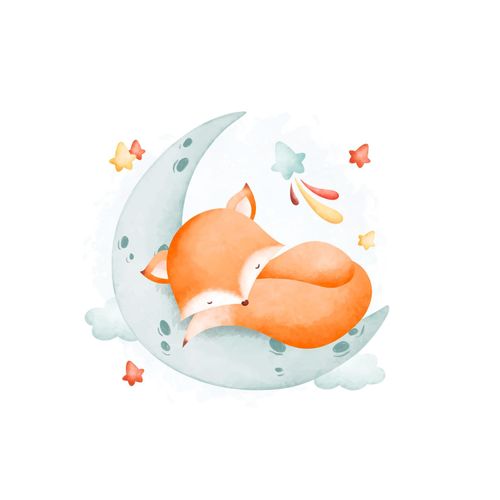 4069745106879 - Poster LÜTTENHÜTT Schlafender Fuchs auf Mond mit Sternen braun (farbe bild(er) braun) B40cm H50cm T02cm Papier Bilder HD Premium Druck 4069745106879 - Poster LÜTTENHÜTT Schlafender Fuchs auf Mond mit Sternen braun (farbe bild(er) braun) B40cm H50cm T02cm Papier Bilder HD Premium Druck