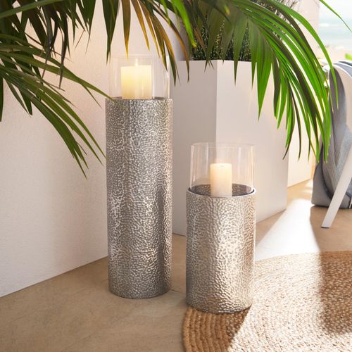 4046884053745 - Windlicht HOME AFFAIRE Kerzenhalter Gr H 51 cm silberfarben Windlicht Windlichter Kerzenhalter Bodenwindlicht aus Metall mit Glaseinsatz ideal für Stumpenkerzen 4046884053745 - Windlicht HOME AFFAIRE Kerzenhalter Gr H 51 cm silberfarben Windlicht Windlichter Kerzenhalter Bodenwindlicht aus Metall mit Glaseinsatz ideal für Stumpenkerzen