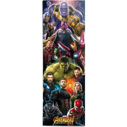 8714597630831 - Poster REINDERS Marvel Avengers - infinity war bunt (farbe bild(er) bunt) B53cm H158cm T01cm Papier Bilder 8714597630831 - Poster REINDERS Marvel Avengers - infinity war bunt (farbe bild(er) bunt) B53cm H158cm T01cm Papier Bilder