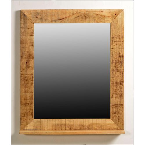 4055195199004 - Spiegel Rustic bunt (natur bunt) B H T 67cm x 80cm x 3cm Holzoptik Glas im factory design Shabby Chic Vintage B67cm H80cm T3cm 4055195199004 - Spiegel Rustic bunt (natur bunt) B H T 67cm x 80cm x 3cm Holzoptik Glas im factory design Shabby Chic Vintage B67cm H80cm T3cm