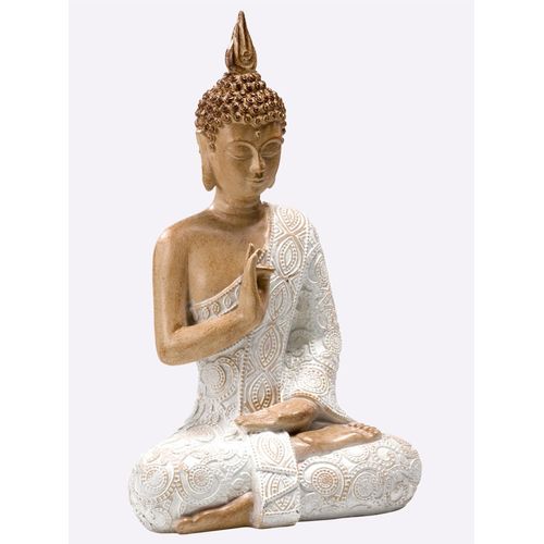 4895228809735 - Dekofigur beige (natur weiß) B19cm H315cm T12cm Dekofiguren