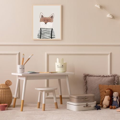 4068223534586 - Bild mit Rahmen LÜTTENHÜTT Fuchs bunt (farbe rahmen beige farbe bild(er) bunt) B30cm H40cm T07cm Holz Plexiglas Bilder HD Premium Druck 4068223534586 - Bild mit Rahmen LÜTTENHÜTT Fuchs bunt (farbe rahmen beige farbe bild(er) bunt) B30cm H40cm T07cm Holz Plexiglas Bilder HD Premium Druck