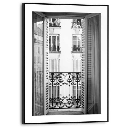 8714597615005 - Poster REINDERS Französischer Balkon Bilder Gr B H T 30 cm x 40 cm x 16 cm schwarz (schwarz weiß) Poster 8714597615005 - Poster REINDERS Französischer Balkon Bilder Gr B H T 30 cm x 40 cm x 16 cm schwarz (schwarz weiß) Poster