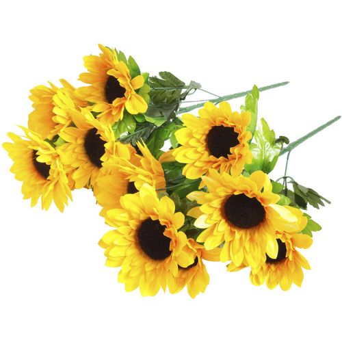 5415070580713 - Kunstblume BOTANIC-HAUS Sonnenblumenbusch Kunstpflanzen Gr Ø H 30 cm x 46 cm 2 St gelb Kunst-Blumen 5415070580713 - Kunstblume BOTANIC-HAUS Sonnenblumenbusch Kunstpflanzen Gr Ø H 30 cm x 46 cm 2 St gelb Kunst-Blumen