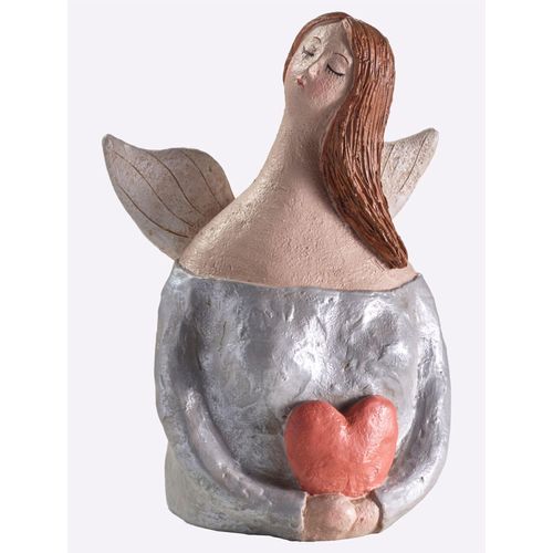 4895228809766 - Dekofigur grau B16cm H22cm T10cm Dekofiguren