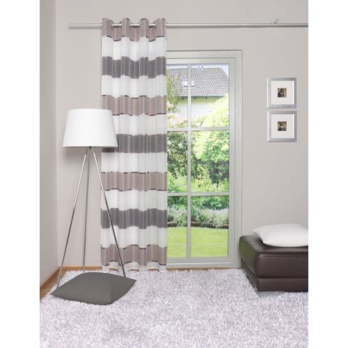 4056751058872 - Vorhang HOME WOHNIDEEN DARIAH Gardinen Gr 245 cm Ösen 140 cm grau (stein) Ösen Gardine HxB 245x140 blickdicht 4056751058872 - Vorhang HOME WOHNIDEEN DARIAH Gardinen Gr 245 cm Ösen 140 cm grau (stein) Ösen Gardine HxB 245x140 blickdicht