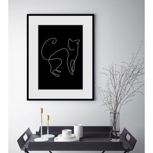 4049009841593 - Bild QUEENCE Simba schwarz (farbe rahmen schwarz farbe bild(er) schwarz) B30cm H40cm Acrylglas Papier Holz Bilder HD Premium Poster-Druck inkl Holzrahmen 4049009841593 - Bild QUEENCE Simba schwarz (farbe rahmen schwarz farbe bild(er) schwarz) B30cm H40cm Acrylglas Papier Holz Bilder HD Premium Poster-Druck inkl Holzrahmen