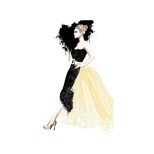 4069745105636 - Poster LÜTTENHÜTT Frau mit Kleid schwarz (farbe bild(er) schwarz) B30cm H40cm T02cm Papier Bilder HD Premium Druck 4069745105636 - Poster LÜTTENHÜTT Frau mit Kleid schwarz (farbe bild(er) schwarz) B30cm H40cm T02cm Papier Bilder HD Premium Druck