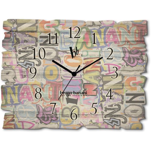 4062144556702 - Wanduhr BRUNO BANANI Letter Puzzle bunt B40cm H30cm T06cm Wanduhren wahlweise mit Quarz- oder Funkuhrwerk lautlos ohne Tickgeräusche 4062144556702 - Wanduhr BRUNO BANANI Letter Puzzle bunt B40cm H30cm T06cm Wanduhren wahlweise mit Quarz- oder Funkuhrwerk lautlos ohne Tickgeräusche