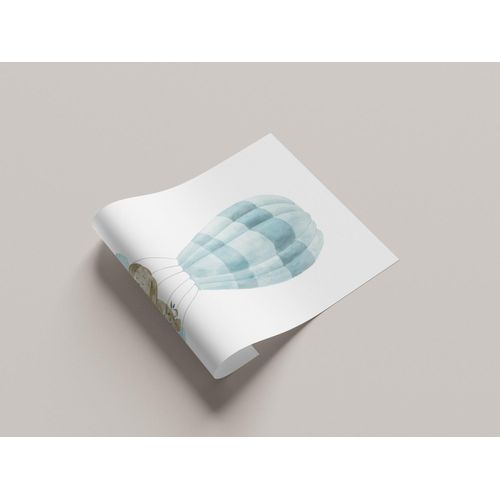 4069745106244 - Poster LÜTTENHÜTT Schlafender Hase in Heißluftballon blau (farbe bild(er) blau) B30cm H40cm T02cm Papier Bilder HD Premium Druck 4069745106244 - Poster LÜTTENHÜTT Schlafender Hase in Heißluftballon blau (farbe bild(er) blau) B30cm H40cm T02cm Papier Bilder HD Premium Druck