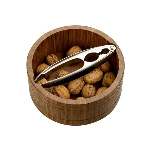 4000270598227 - Schale KESPER Nussschale inklusive Nussknacker rund dunkler Bambus FSC braun H7cm L166cm Ø166cm Bambus Schüsseln Holzschale Snackschale Deko-Schale 4000270598227 - Schale KESPER Nussschale inklusive Nussknacker rund dunkler Bambus FSC braun H7cm L166cm Ø166cm Bambus Schüsseln Holzschale Snackschale Deko-Schale