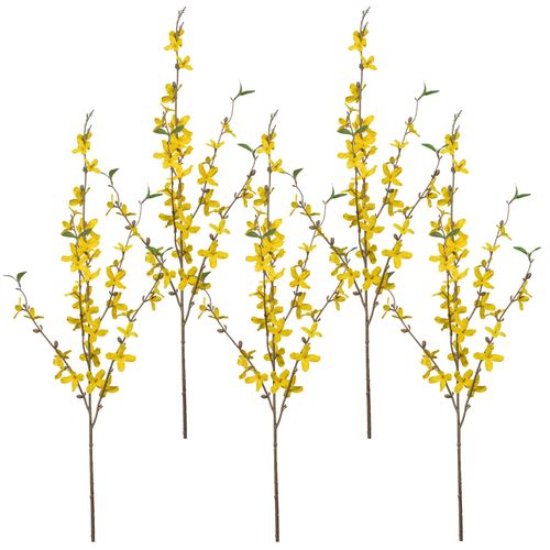 4064118318538 - Kunstblume CREATIV GREEN Forsythie gelb H81cm Kunststoff Kunstpflanzen mit detailgetreuen Blüten 4064118318538 - Kunstblume CREATIV GREEN Forsythie gelb H81cm Kunststoff Kunstpflanzen mit detailgetreuen Blüten