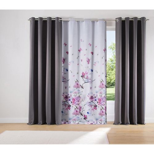 6943755942611 - Verdunkelungsvorhang MY HOME Solana Gr 7 grau (anthrazit) B280cm H225cm Polyester Polyester Gardinen Vorhang Gardine Breite 280 cm verdunkelnd einfarbig Raumteiler 6943755942611 - Verdunkelungsvorhang MY HOME Solana Gr 7 grau (anthrazit) B280cm H225cm Polyester Polyester Gardinen Vorhang Gardine Breite 280 cm verdunkelnd einfarbig Raumteiler