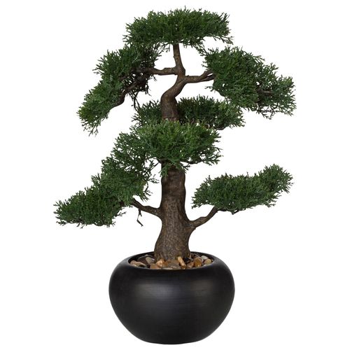 4003529986806 - Kunstpflanze CREATIV GREEN Bonsai Kunstpflanzen Gr Ø H 18 cm x 48 cm 1 St grün Künstliche Zimmerpflanzen 4003529986806 - Kunstpflanze CREATIV GREEN Bonsai Kunstpflanzen Gr Ø H 18 cm x 48 cm 1 St grün Künstliche Zimmerpflanzen