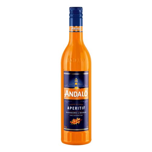 4004752200202 - Andalö Aperitif Likör mit Sanddorn 150 % vol 07 Liter - Inhalt 3 Flaschen
