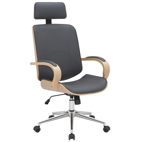 4251756458102 - Bürostuhl Dayton aus Kunstleder ? Drehstuhl mit Kopfstütze Wippfunktion & Höhenverstellung Schreibtischstuhl für Büro 360° drehbar 4251756458102 - Bürostuhl Dayton aus Kunstleder ? Drehstuhl mit Kopfstütze Wippfunktion & Höhenverstellung Schreibtischstuhl für Büro 360° drehbar