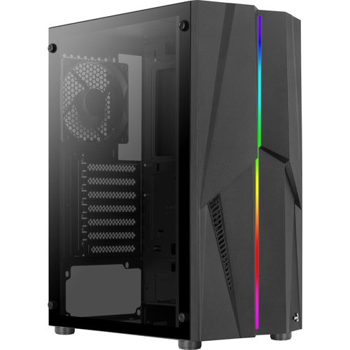 4710562756296 - Mecha - MT - ATX - Gehäuse - Miditower - Schwarz 4710562756296 - Mecha - MT - ATX - Gehäuse - Miditower - Schwarz