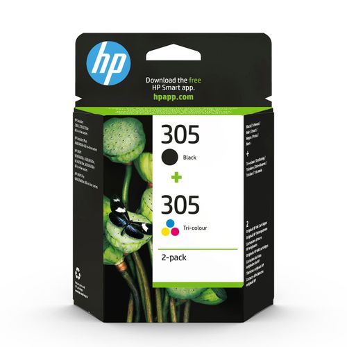 0195161166969 - 305XL   3YM62AE High Capacity Pigmented Black Ink - Tintenpatrone Farbe ( Cyan Magenta Gelb)