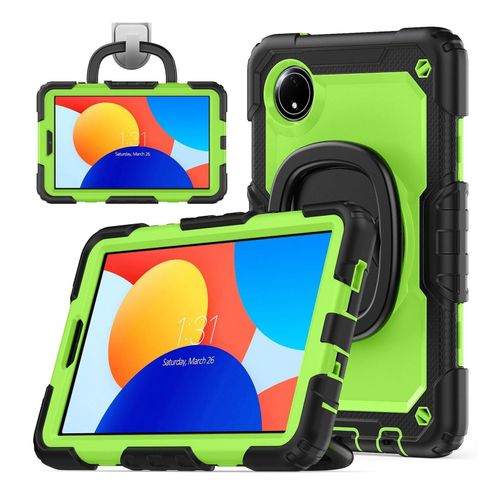 4255785139094 - Für Xiaomi Redmi Pad SE 87 360 Grad Rotation Hybrid PC Hülle Grün 4255785139094 - Für Xiaomi Redmi Pad SE 87 360 Grad Rotation Hybrid PC Hülle Grün
