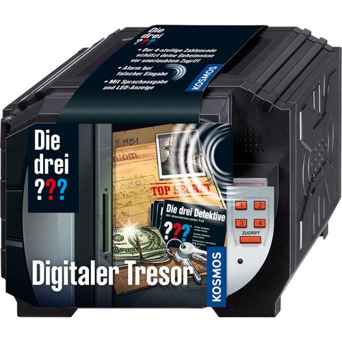 4002051630607 - Experimentiertresor 630607 Die drei ??? Digitaler Tresor mehrfarbig mit Elektronikschloss Die drei ??? 4002051630607 Kosmos