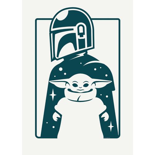 4055065190063 - Wandbild KOMAR Mandalorian The Child and Father bunt (farbe bild(er) bunt) B50cm H70cm Papier Bilder Kinderzimmer Schlafzimmer Wohnzimmer 4055065190063 - Wandbild KOMAR Mandalorian The Child and Father bunt (farbe bild(er) bunt) B50cm H70cm Papier Bilder Kinderzimmer Schlafzimmer Wohnzimmer