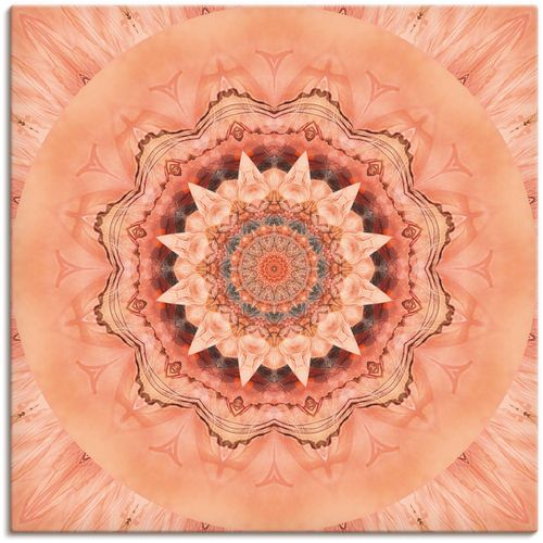 4058661140876 - Wandbild ARTLAND Mandala Barmherzigkeit Bilder Gr B H 70 cm x 70 cm Leinwandbild Muster quadratisch 1 St pink Bild Poster Bilder als Alubild Leinwandbild Wandaufkleber oder in versch Größen 4058661140876 - Wandbild ARTLAND Mandala Barmherzigkeit Bilder Gr B H 70 cm x 70 cm Leinwandbild Muster quadratisch 1 St pink Bild Poster Bilder als Alubild Leinwandbild Wandaufkleber oder in versch Größen