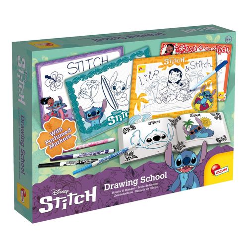 8008324107575 - Lisciani 107575 - Disney Stitch - Zeichenschule mit parfümierten Stiften ausmalen zeichnen Kinder 8008324107575 - Lisciani 107575 - Disney Stitch - Zeichenschule mit parfümierten Stiften ausmalen zeichnen Kinder
