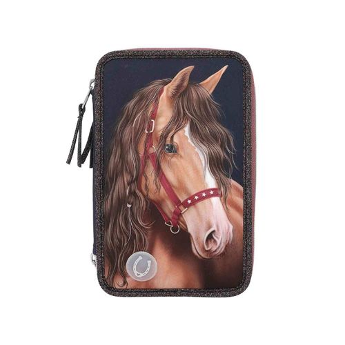 4010070687441 - 3-Fach Federtasche Fantasy Horse Miss Melody 20 x 13 x 75 cm 4010070687441 - 3-Fach Federtasche Fantasy Horse Miss Melody 20 x 13 x 75 cm