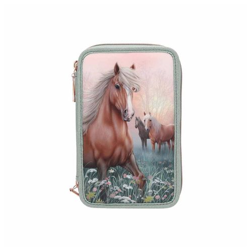 4010070696238 - 3-Fach Federtasche ROMANTIC FIELDS inkl Stifte Miss Melody 75 x 13 x 20 cm 4010070696238 - 3-Fach Federtasche ROMANTIC FIELDS inkl Stifte Miss Melody 75 x 13 x 20 cm