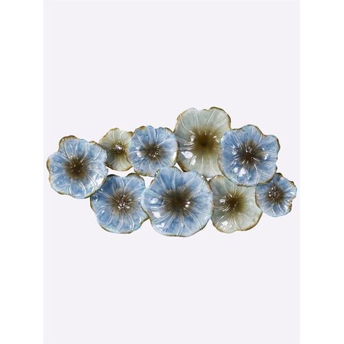 4895228809964 - Wanddekoobjekt HEINE HOME blau (blau grün) B118cm H59cm T8cm Wanddekoobjekte 4895228809964 - Wanddekoobjekt HEINE HOME blau (blau grün) B118cm H59cm T8cm Wanddekoobjekte