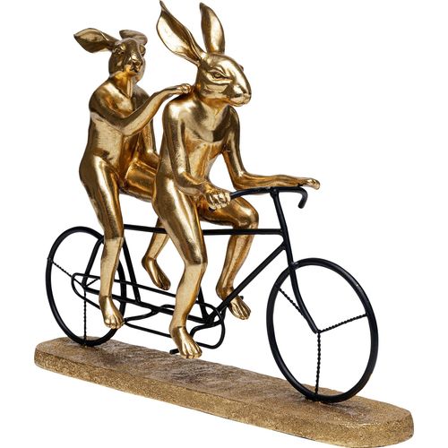 4025621530664 - Dekoobjekt DESIGN Deko Objekt Tandem Rabbits 34cm gold (goldfarben) B425cm H34cm T105cm Polyresin Dekofiguren 4025621530664 - Dekoobjekt DESIGN Deko Objekt Tandem Rabbits 34cm gold (goldfarben) B425cm H34cm T105cm Polyresin Dekofiguren