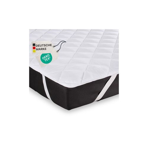 4255636624878 - NYVI Matratzenauflage DreamScience Comfort - Matratzenschoner mit Gelfaser Füllung Größe180x200 cm