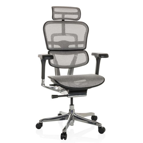 4064323035541 - Luxus Chefsessel ERGOHUMAN GEN2 Netzstoff mit Armlehnen (höhenverstellbar) hjh OFFICE 4064323035541 - Luxus Chefsessel ERGOHUMAN GEN2 Netzstoff mit Armlehnen (höhenverstellbar) hjh OFFICE