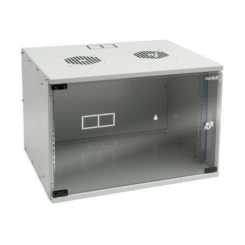 4010537657772 - 65707-07 Serverschrank 19 Zoll 7 he Netzwerkschrank unmontiert 51 x 40 x 36 cm Lichtgrau - HMF 4010537657772 - 65707-07 Serverschrank 19 Zoll 7 he Netzwerkschrank unmontiert 51 x 40 x 36 cm Lichtgrau - HMF