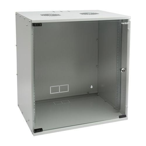 4010537651275 - 65712-02 Serverschrank 19 Zoll 12 he Netzwerkschrank unmontiert 51 x 40 x 58 cm Lichtgrau - HMF 4010537651275 - 65712-02 Serverschrank 19 Zoll 12 he Netzwerkschrank unmontiert 51 x 40 x 58 cm Lichtgrau - HMF