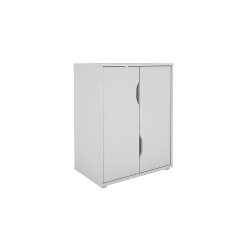 4251942248180 - Aktenschrank belfast mit viel Stauraum 2 Türen Melamin Weiß b 60 h 765 t 37 cm - Byliving 4251942248180 - Aktenschrank belfast mit viel Stauraum 2 Türen Melamin Weiß b 60 h 765 t 37 cm - Byliving
