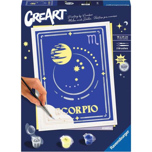 4005556237401 - CreArt - Sternzeichen Skorpion Malen 4005556237401 - CreArt - Sternzeichen Skorpion Malen