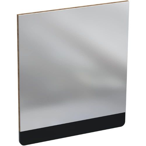 4068223634187 - Badspiegel WELLTIME Lupo schwarz (schwarz matt) B80cm H68cm T2cm Spanplatte MDF Spiegel In 2 Breiten 60 und 80 cm 4068223634187 - Badspiegel WELLTIME Lupo schwarz (schwarz matt) B80cm H68cm T2cm Spanplatte MDF Spiegel In 2 Breiten 60 und 80 cm