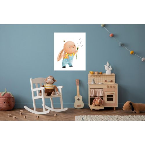 4069745106831 - Bild mit Rahmen LÜTTENHÜTT oder Poster Hase mit Pusteblume bunt (farbe bild(er) bunt) B40cm H50cm T02cm Papier Bilder HD Premium Druck 4069745106831 - Bild mit Rahmen LÜTTENHÜTT oder Poster Hase mit Pusteblume bunt (farbe bild(er) bunt) B40cm H50cm T02cm Papier Bilder HD Premium Druck