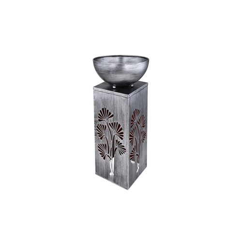 9007371463213 - Dekosäule mit Pflanzschale und Beleuchtung Solar Säulenleuchte Außen Pflanzsäule mit Schale Metall Lichteffekt 1x led warmweiß h 59 cm Garten 9007371463213 - Dekosäule mit Pflanzschale und Beleuchtung Solar Säulenleuchte Außen Pflanzsäule mit Schale Metall Lichteffekt 1x led warmweiß h 59 cm Garten