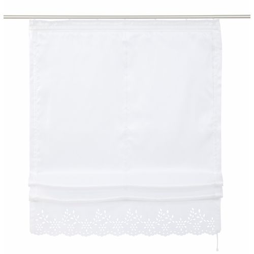 6930325909099 - Raffrollo HOME AFFAIRE Neapel Gr 2 weiß B60cm H140cm Taft Obermaterial 100% Polyester Raffrollos 6930325909099 - Raffrollo HOME AFFAIRE Neapel Gr 2 weiß B60cm H140cm Taft Obermaterial 100% Polyester Raffrollos
