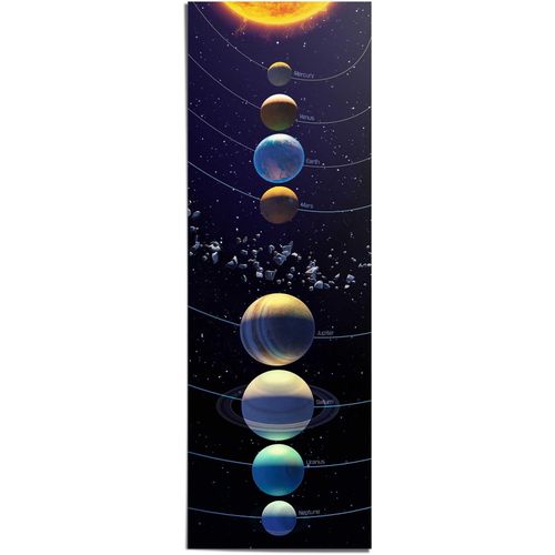 8714597552676 - Poster REINDERS Planeten des Universums schwarz (farbe bild(er) schwarz) B53cm H158cm Papier Bilder 8714597552676 - Poster REINDERS Planeten des Universums schwarz (farbe bild(er) schwarz) B53cm H158cm Papier Bilder